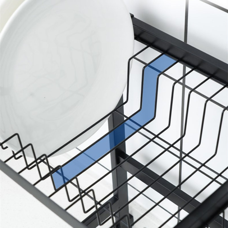 TOOLKISS Stainless Steel Over the Sink Dish Rack & Reviews Wayfair